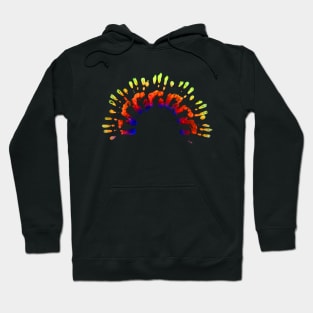 Hand Rainbow Hoodie